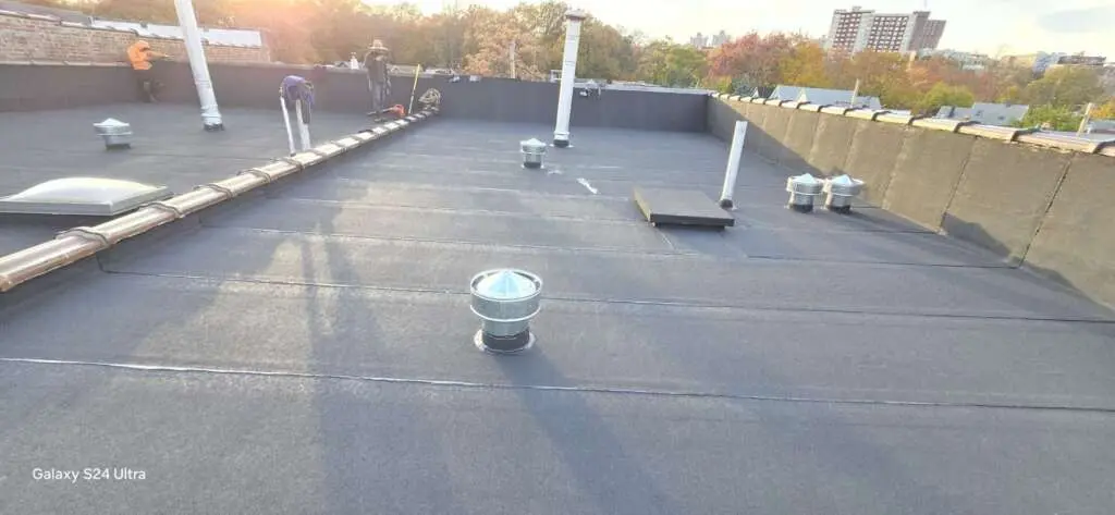 Professional Flat Roof Replacement Service in the Bronx NY Project Shot 6