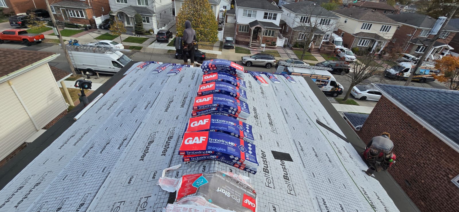 Replacing an Existing Shingle Roof in Bronx, NY Project Shot 1