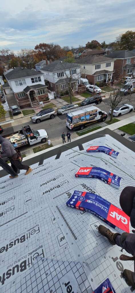 Replacing an Existing Shingle Roof in Bronx, NY Project Shot 3