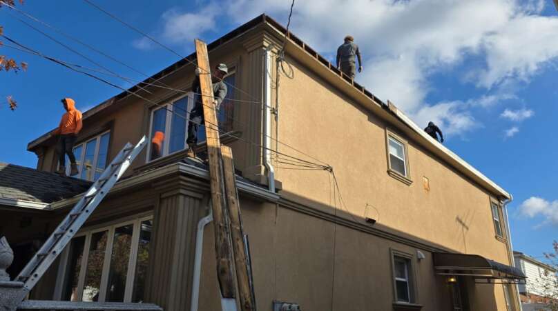 Replacing Shingle Roof in the Bronx, NY Project Shot 1