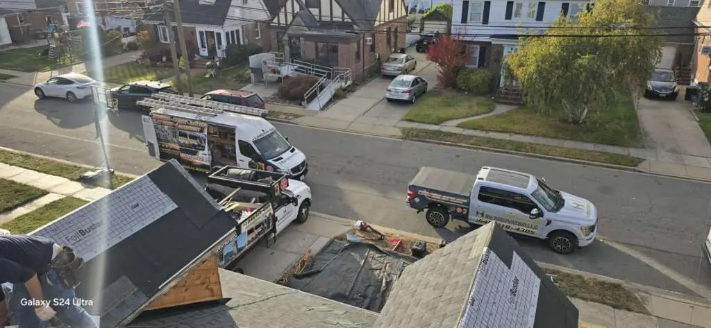 Shingle Roof Replacement in the Queens NY Project Shot 3