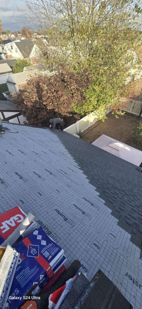 Shingle Roof Replacement in the Queens NY Project Shot 5