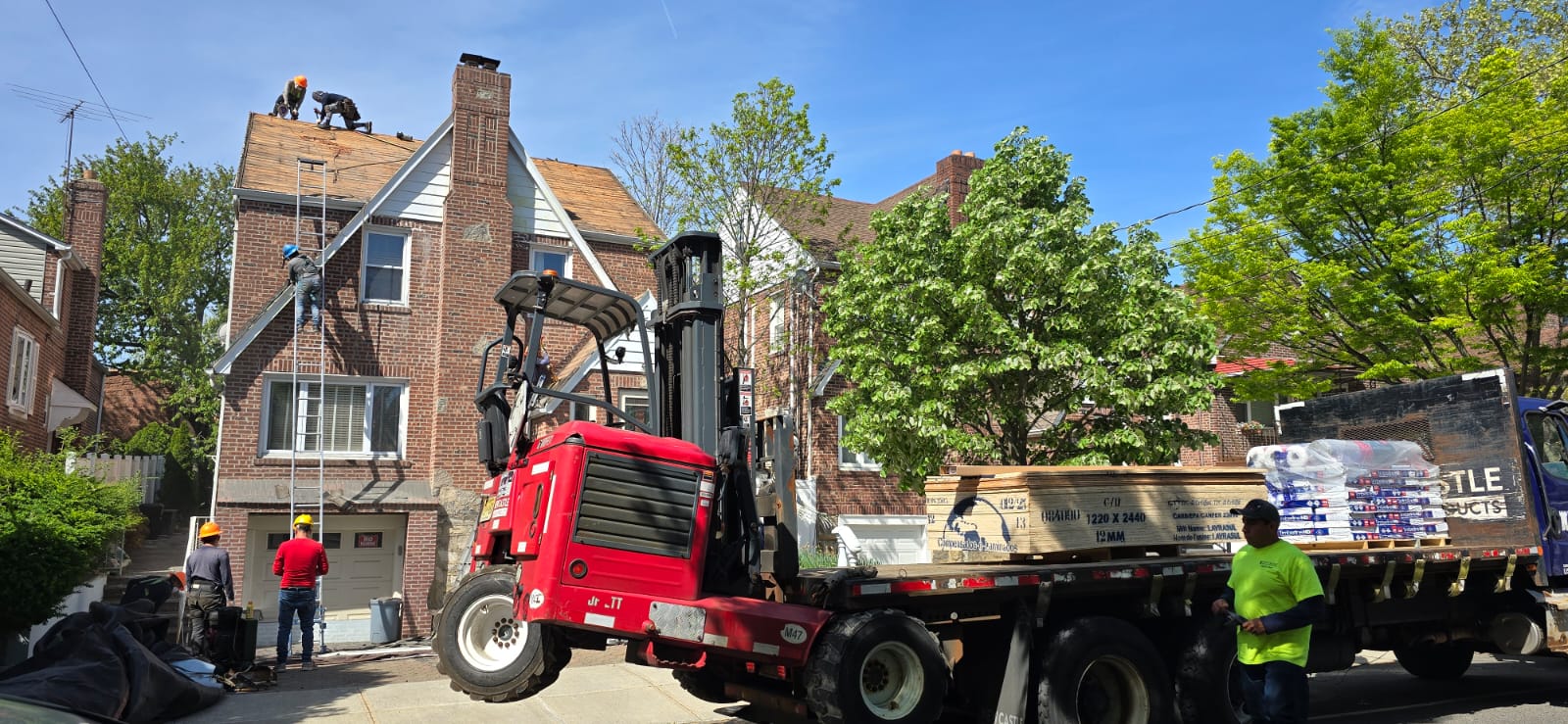 Perfect Shingle Roof Replacement Service Bronx NY Project Shot 1