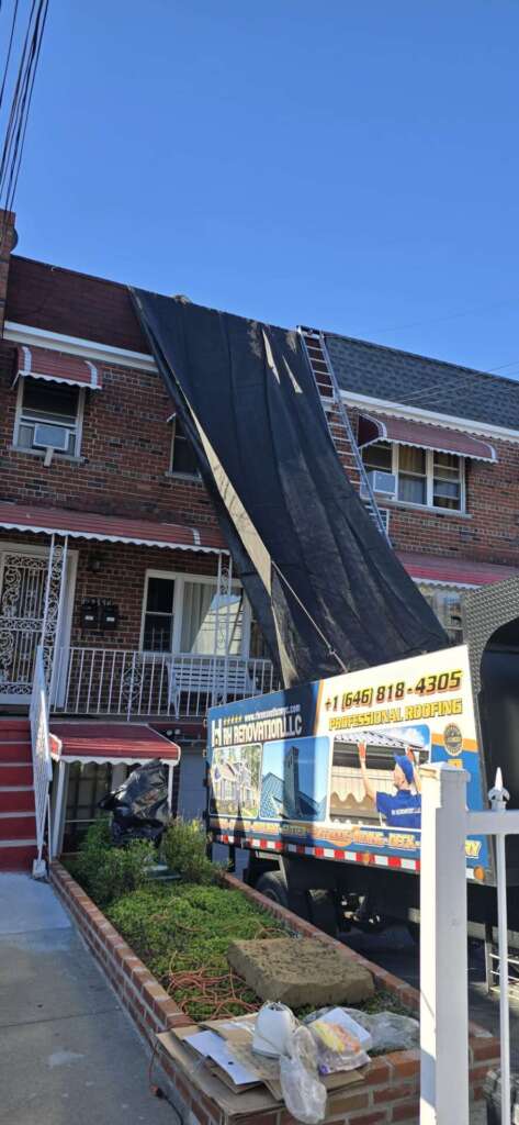 Excellent Flat Roof Replacement Bronx NY Project Shot 2