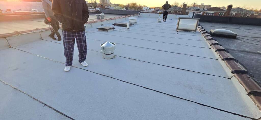 Excellent Flat Roof Replacement Bronx NY Project Shot 7