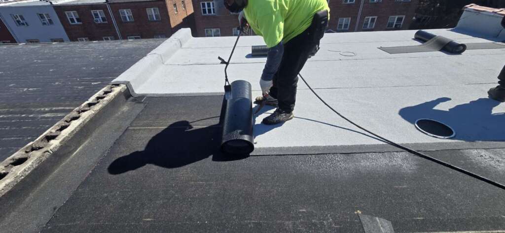 Excellent Flat Roof Replacement Bronx NY Project Shot 8