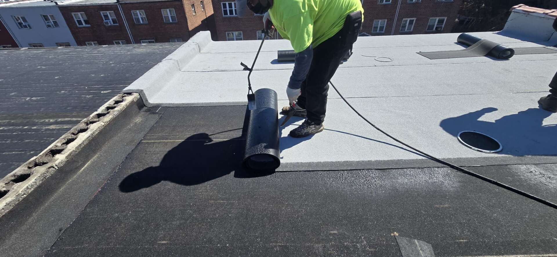 Excellent Flat Roof Replacement Bronx NY Project Shot 8