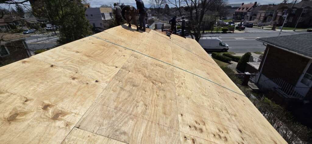 New Residential Roof in Queens NY Project Shot 1