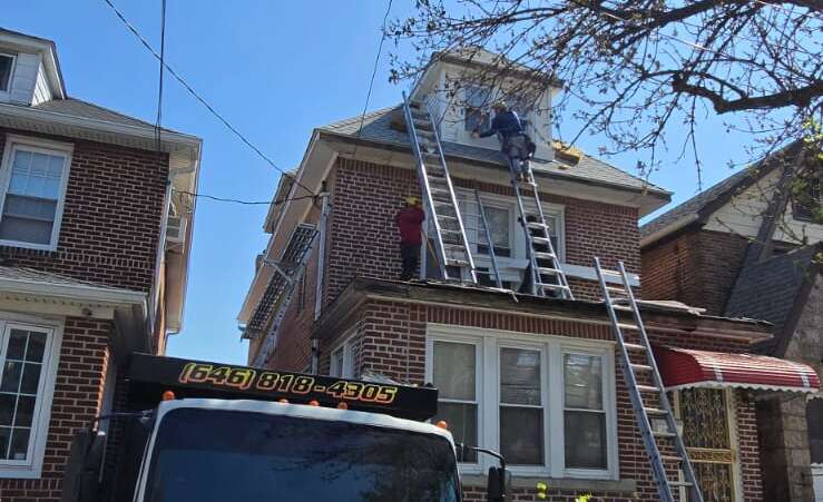 New Shingle Roof, Gutter, Siding and Soffit in Bronx Project Shot 4