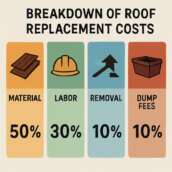 What is The Most Expensive Part of Replacing a Roof