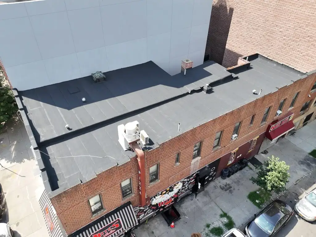 Commercial Flat Roof Installation in Bronx NY Project Shot 1