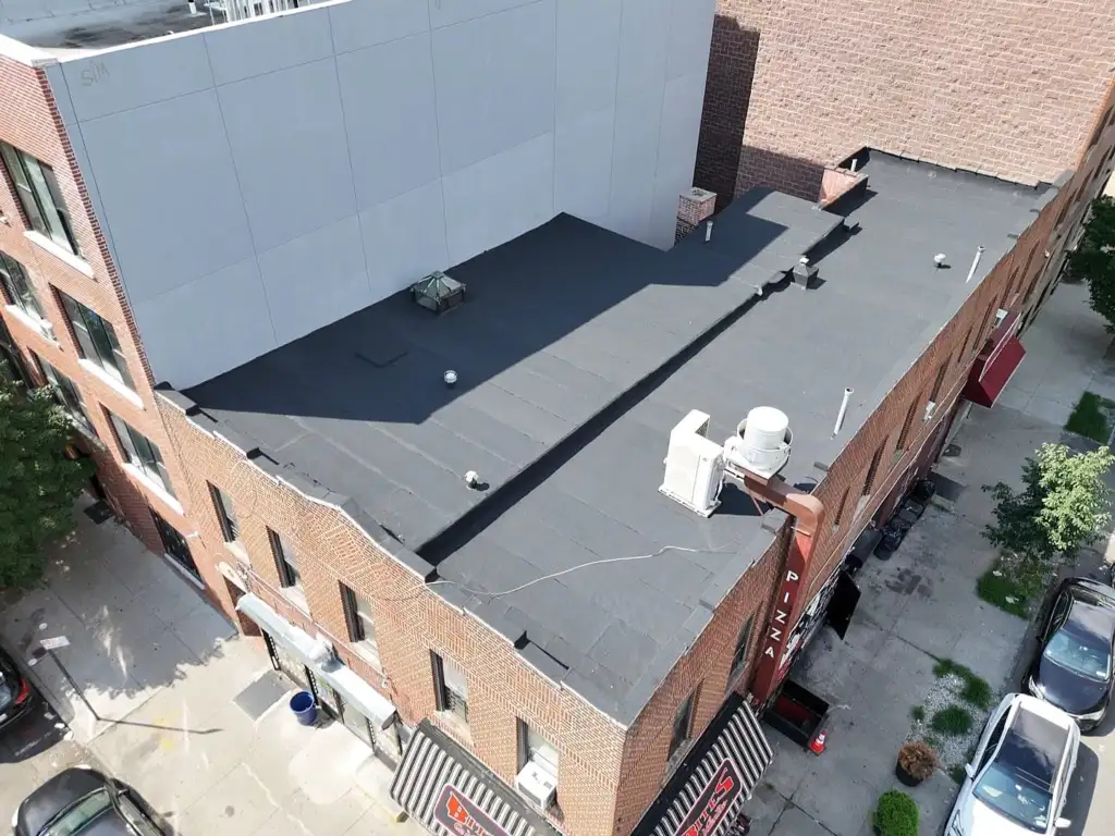 Commercial Flat Roof Installation in Bronx NY Project Shot 2