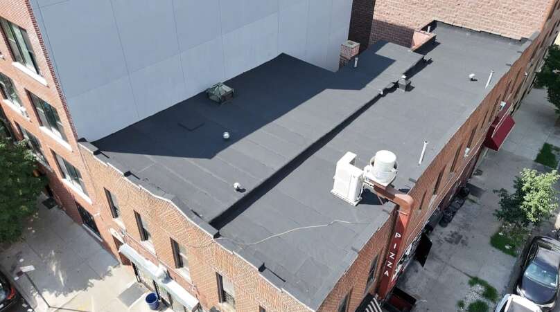 Commercial Flat Roof Installation in Bronx NY Project Shot 2