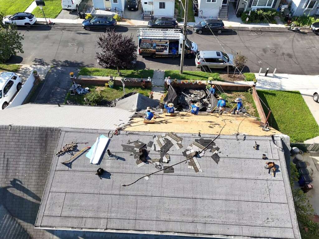 Expert Shingle Roof Replacement in the Bronx NY Project Shot 1