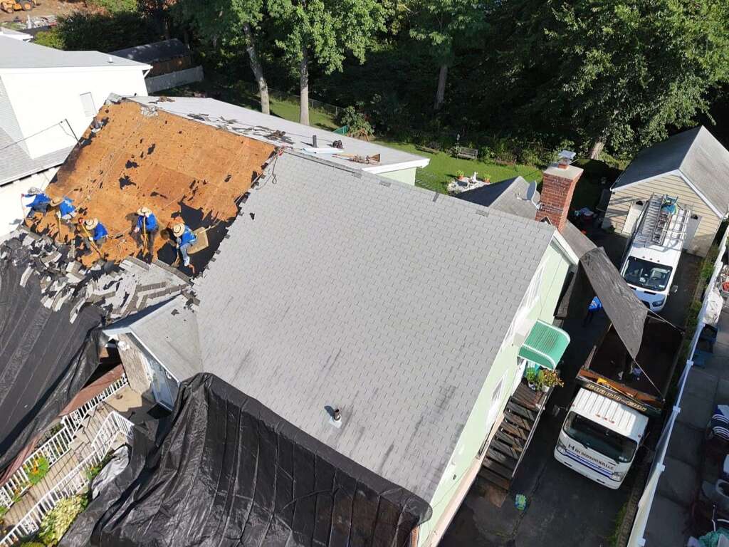 Expert Shingle Roof Replacement in the Bronx NY Project Shot 2