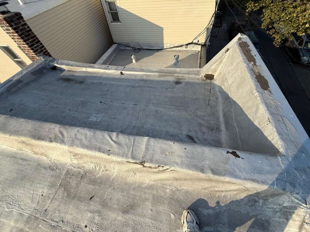 Professional Flat Roof Replacement Service Morris Park Bronx NY Project Shot 1