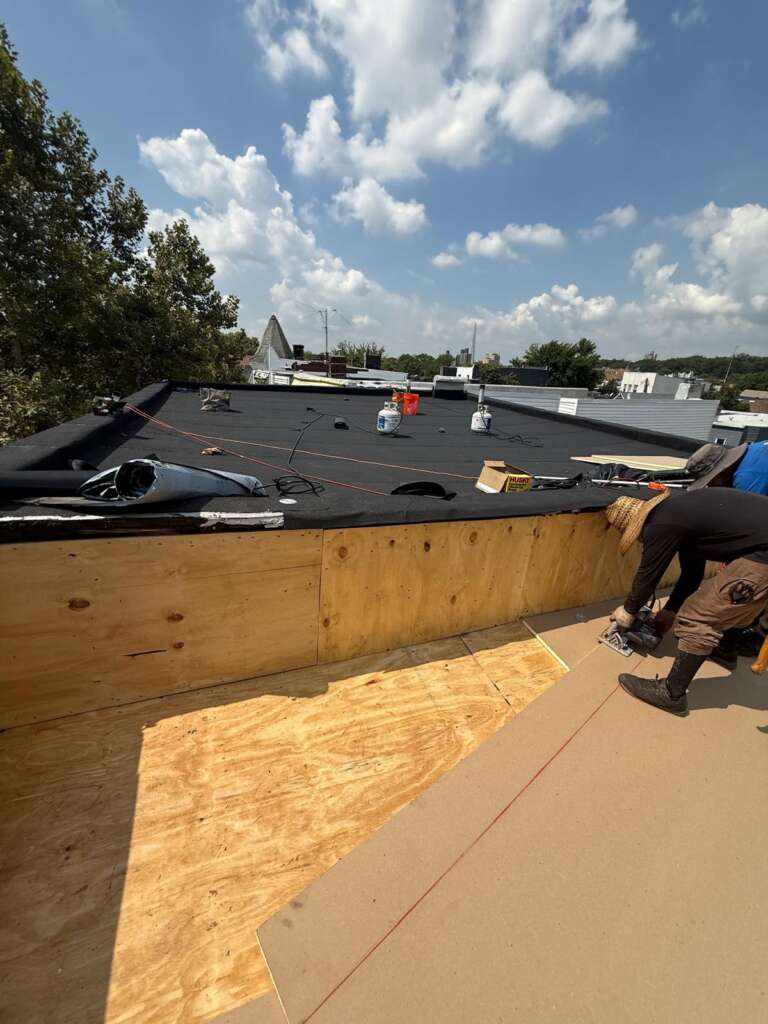 Professional Flat Roof Replacement Service Morris Park Bronx NY Project Shot 8