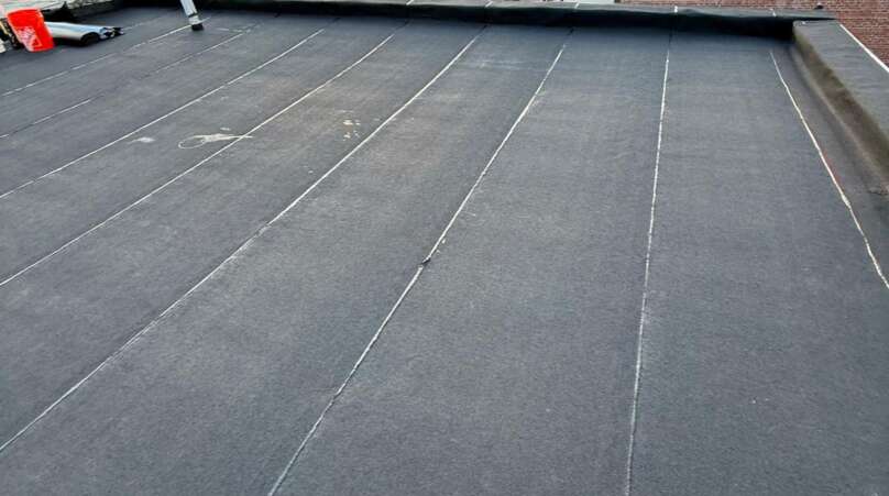 Professional Flat Roof Replacement Service Morris Park Bronx NY Project Shot 9
