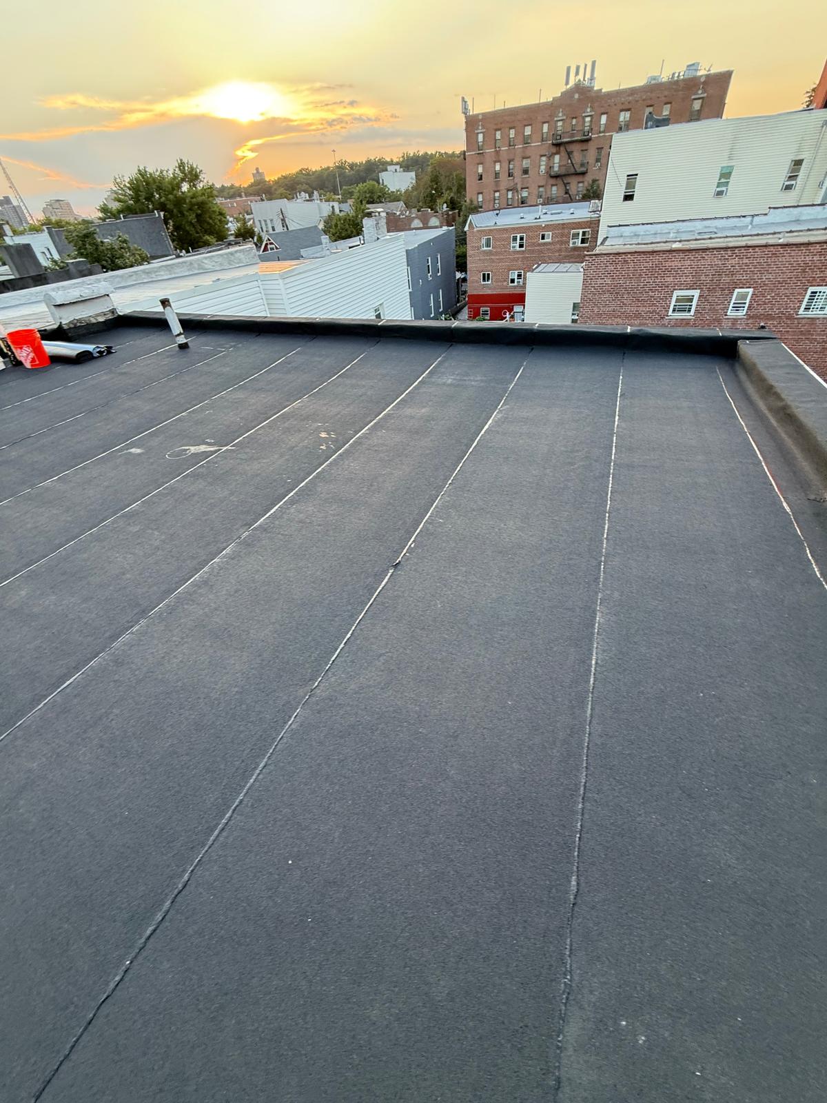 Professional Flat Roof Replacement Service Morris Park Bronx NY Project Shot 9