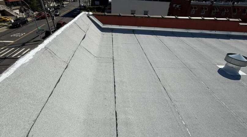 Professional New Flat Roof Installation in the Bronx NY Project Shot 1