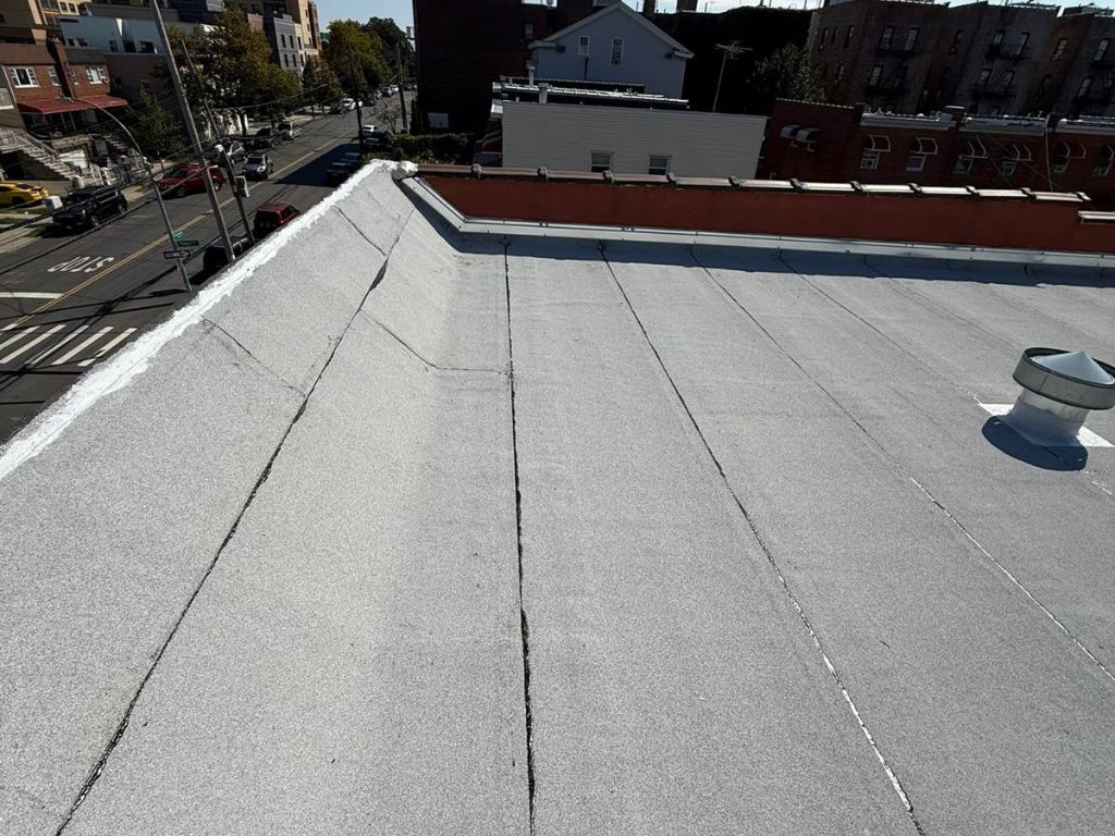 Professional New Flat Roof Installation in the Bronx NY Project Shot 1