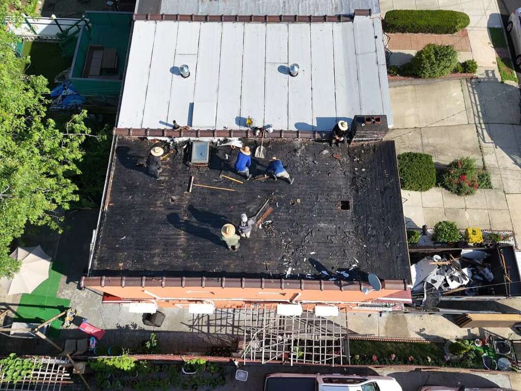 Reliable Flat Roof Replacement Service Bronx Project Shot 3
