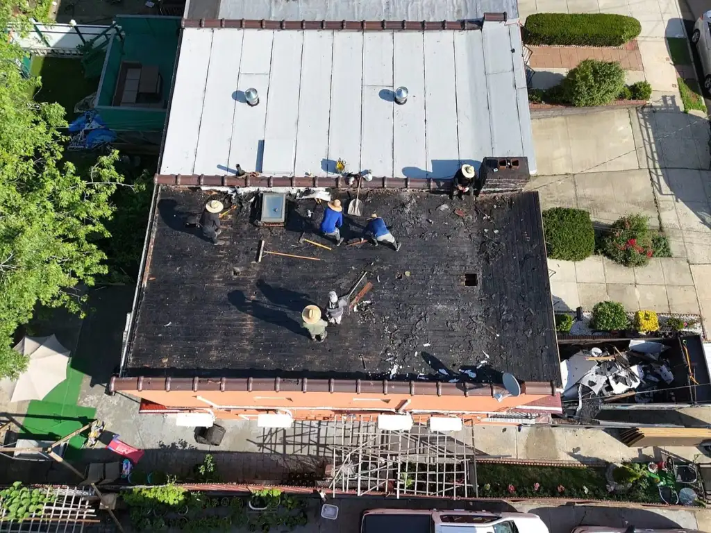 Reliable Flat Roof Replacement Service Bronx Project Shot 3