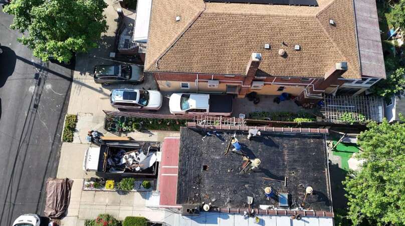 Residential Flat Roof Replacement in the Bronx Project Shot 1