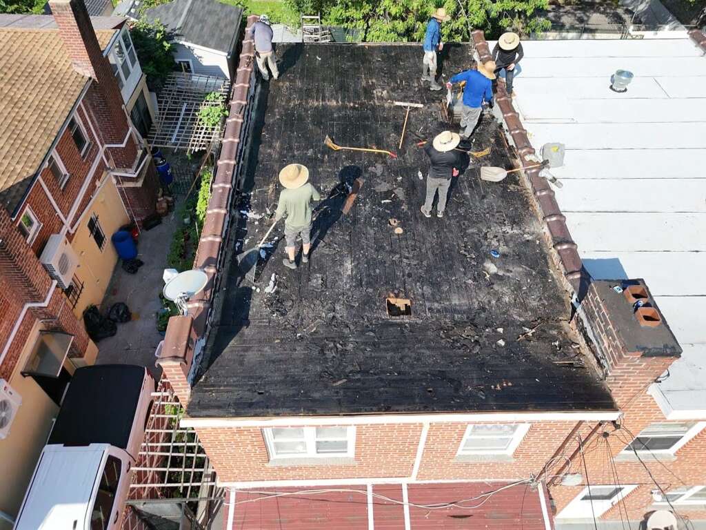 Residential Flat Roof Replacement in the Bronx Project Shot 2