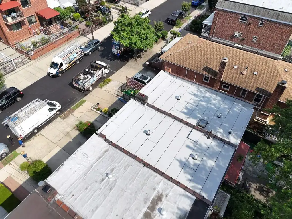 Residential Flat Roof Replacement in the Bronx Project Shot 4