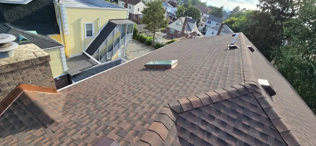 Shingle Roof and Gutter Replacement Queens NY Project Shot 3