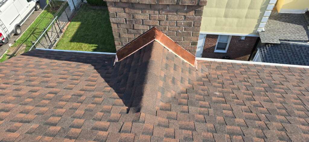 Shingle Roof and Gutter Replacement Queens NY Project Shot 4