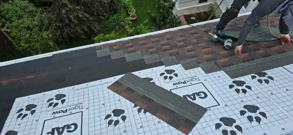 Shingle Roof and Gutter Replacement Queens NY Project Shot 5