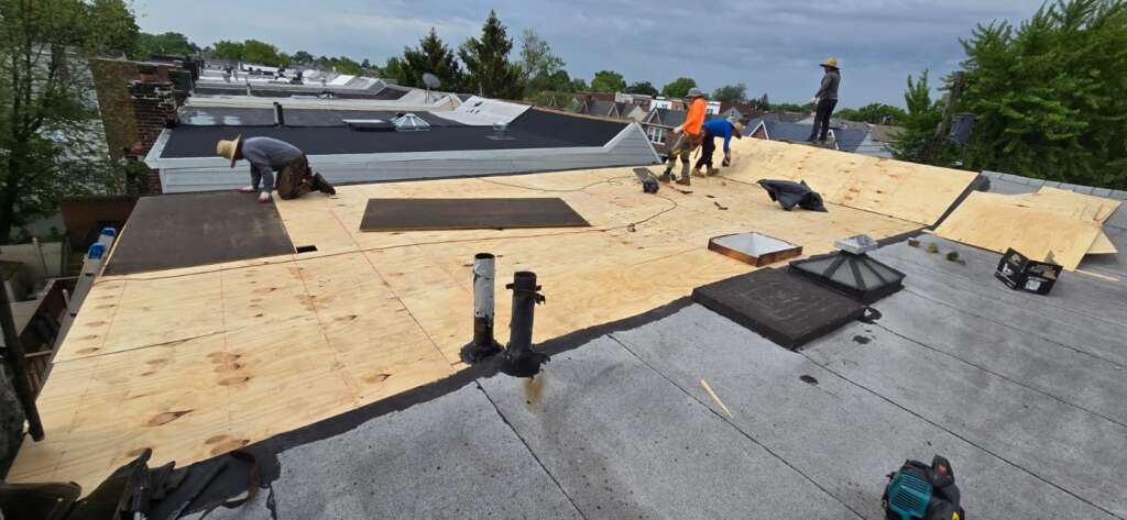 Shingle Roof & Gutter Replacement Service Bronx Project Shot 1