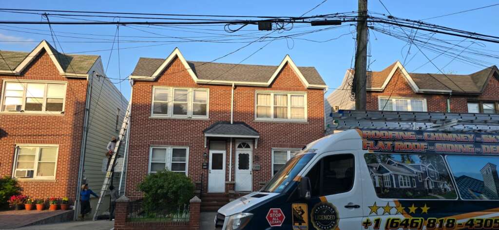 Shingle Roof & Gutter Replacement Service Bronx Project Shot 3