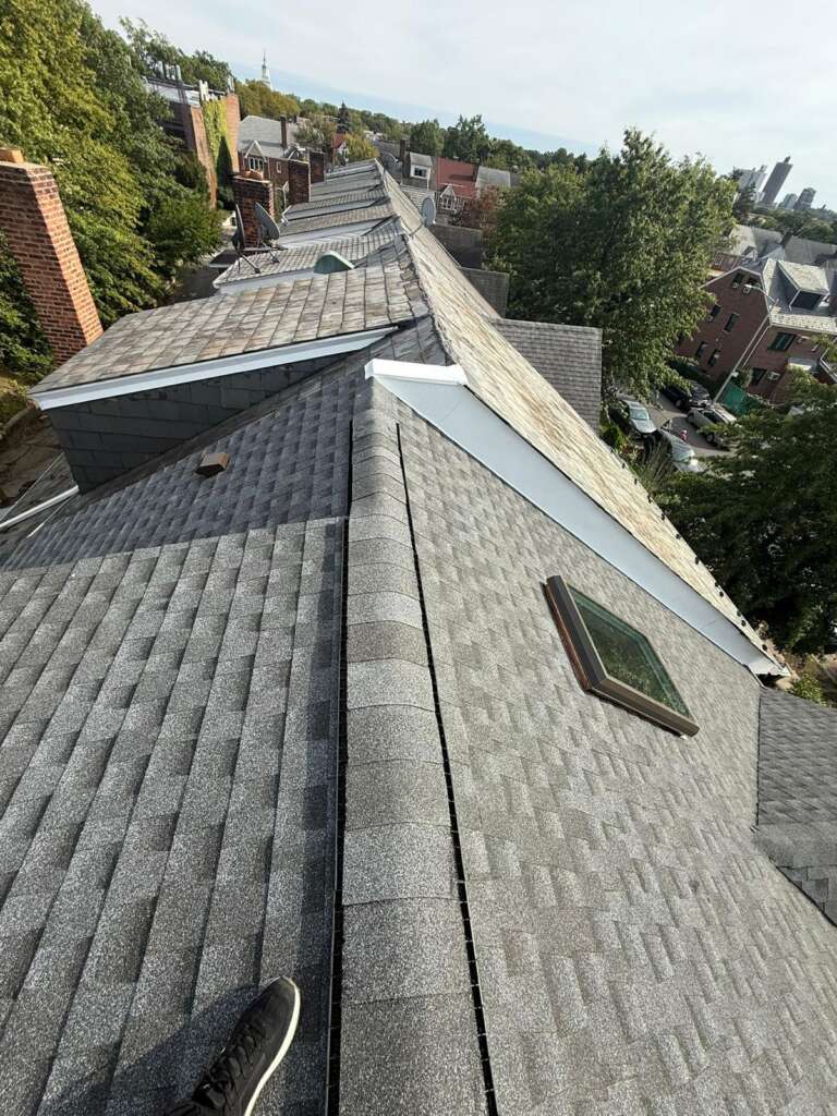 Shingle Roof, Gutter & Skylight Replacement in the Bronx Project Shot 10