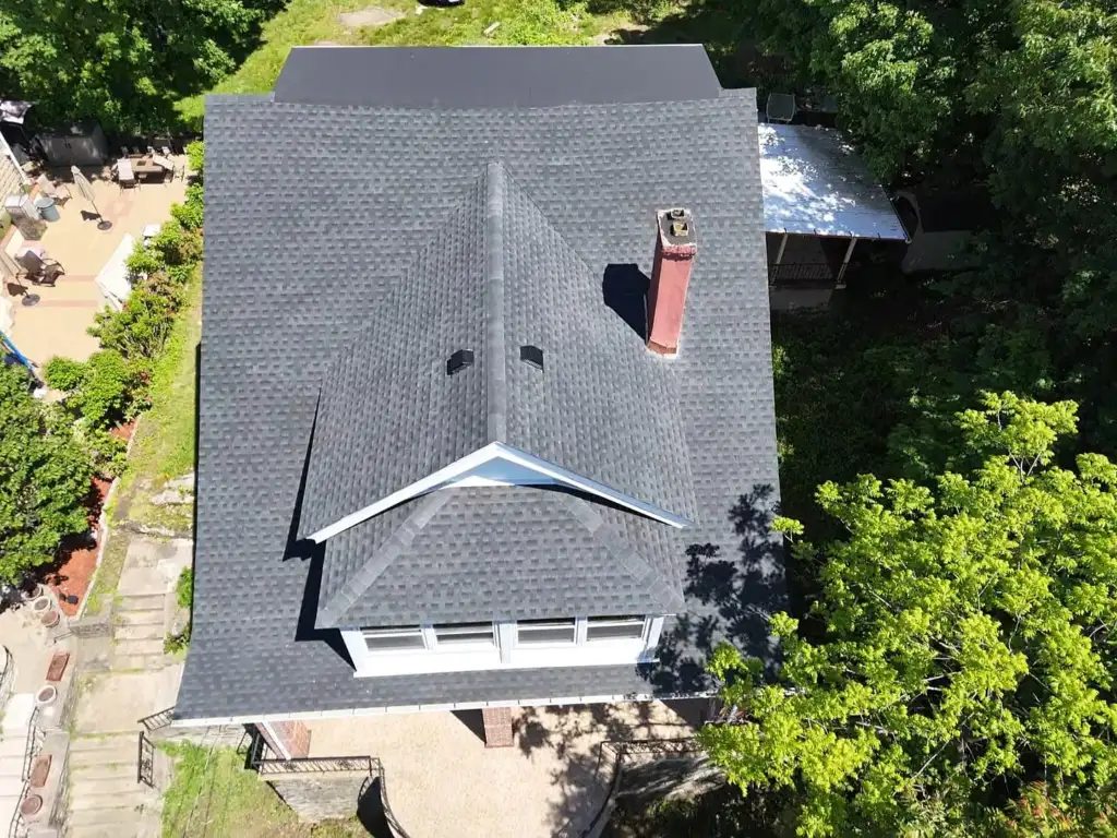 Shingle Roof, Plywood, Gutter & Siding Replacement Westchester Project Shot 1