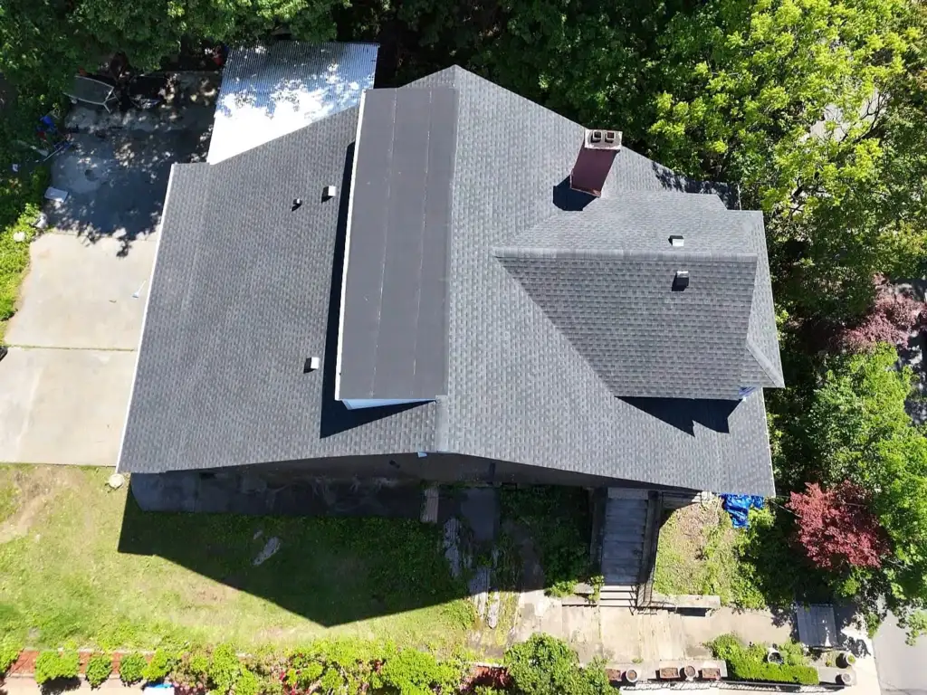 Shingle Roof, Plywood, Gutter & Siding Replacement Westchester Project Shot 2