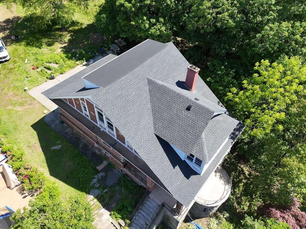 Shingle Roof, Plywood, Gutter & Siding Replacement Westchester Project Shot 5