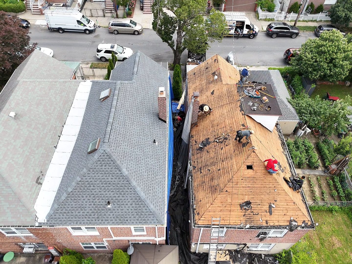 Shingle Roof, Siding & Gutter Replacement Bronx NY Project Shot 1