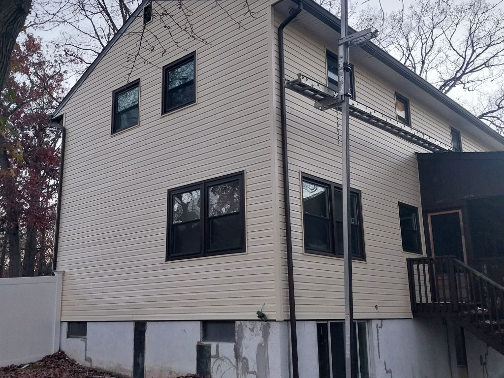 Siding and Gutter Installation in Queens NY Project Shot 1